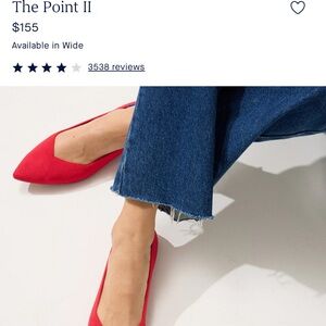 Rothy's Vibrant Red Flats